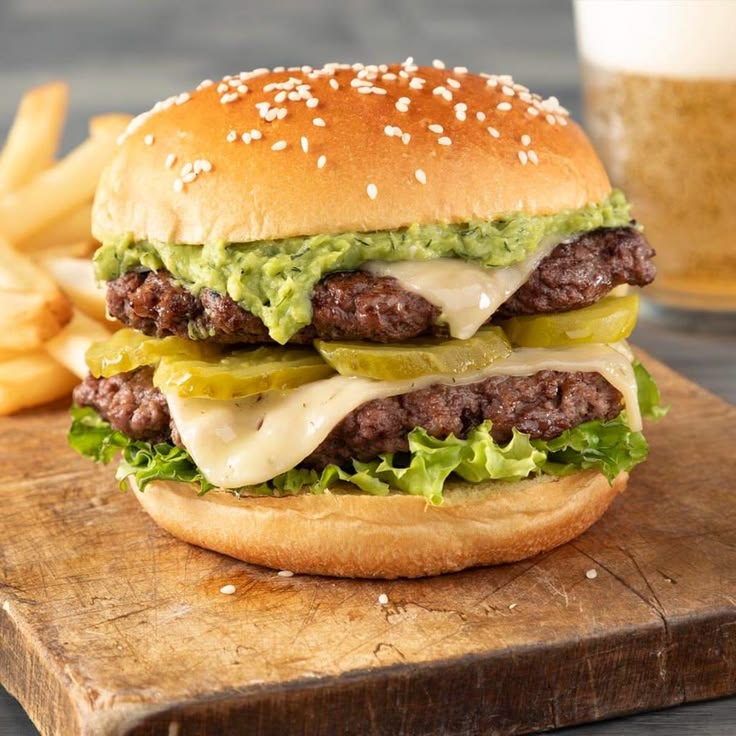 Burger Daging Keju