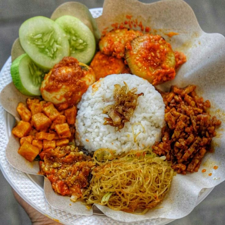 Nasi Rames Komplit